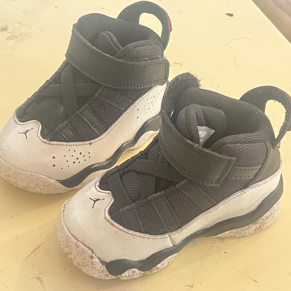 Toddler Air Jordan 6 Rings Basketball Shoes - Picture 1 of 8